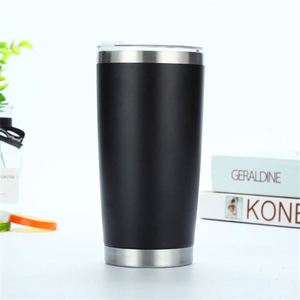 Vaso Blanco Estándar de Acero Inoxidable con Aislamiento de Doble Pared, Recubrimiento en Polvo Mate, a Prueba de Fugas, Libre de BPA, ASM25 - Product Image 3