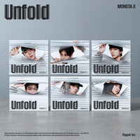 MONSTA X [Unfold] Album Kpop Coréen Officiel CD Version Digipack Langue Coréenne Tous Âges