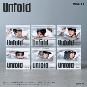 <strong>MONSTA</strong> X USA Album [Unfold] (Digipack Ver.) Official Kpop Korea Album CD Official Kpop Korea Album CD - Product Image 3