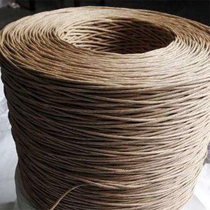 Feiyang-cordón de <span class=keywords><strong>papel</strong></span> trenzado respetuoso con el medio ambiente, cuerda de <span class=keywords><strong>papel</strong></span> para hacer asa de bolsa - Product Image 3