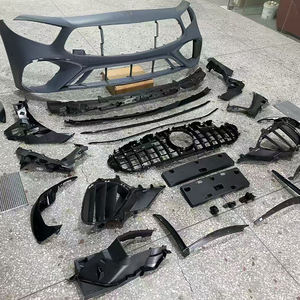 HAKIMI Direttamente dalla Fabbrica Nuovo Pacchetto Carrozzeria Larga Design GT63 Nero Lucido/Look Carbonio per Mercedes-Benz <span class=keywords><strong>CLS</strong></span> <span class=keywords><strong>C257</strong></span> 2018-2025 - Product Image 4