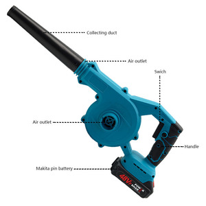 <span class=keywords><strong>Aspirateur</strong></span> <span class=keywords><strong>Souffleur</strong></span> Portable Industriel 21V sur Batterie pour Voiture, Jardin, Maison – Nouveau Nettoyeur de Feuilles et de Poussière - Product Image 1