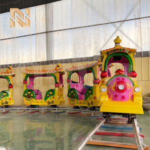 Tren Eléctrico Sin Rieles Nova Rides <span class=keywords><strong>de</strong></span> 14 Asientos y 4 Cabinas para Niños, Atracción para Parques <span class=keywords><strong>de</strong></span> Diversiones, Centros Comerciales y Turismo, Principalmente Equipos <span class=keywords><strong>de</strong></span> Entretenimiento - Product Image 4