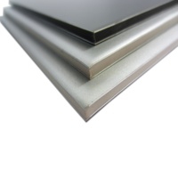 Panel compuesto de aluminio ignífugo B1 1220x2440x4mm con revestimiento de Pvdf Pe para casas de contenedores directo de la fábrica de Guangdong Acp