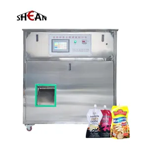Juice Grease Sauce Stand Up Bag Filler Machine Spout Pouch Filling Sealing Packing Machine