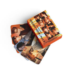 ATEEZ altın saat: Part.3 fotoğraf kartı San Seonghwa Hongjoong Mingi Photocard fotoğraf kağıdı zanaat Fan hediye bts ATEEZ Lomo kart - Product Image 4