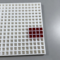 Moule en silicone personnalisé, forme carrée, mini-ver, étoile, nuage, gomme, non toxique, durable, 20 pièces, démoulage facile pour les bonbons
