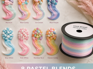 Filamento PLA Degradado de Color Caramelo OEM de 1.75mm y 1kg para Impresora 3D, Figuras con Transición de Color Pastel, Regalos para Bambu Lab Prusa - Product Image 5