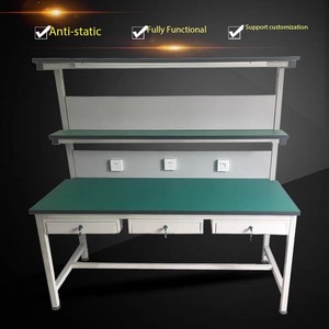 Điện phòng thí nghiệm Bảng di động sửa chữa Bảng lắp ráp điện thoại repairtable ESD bàn làm việc phòng thí nghiệm băng ghế dự bị điện tử bàn làm việc với - Product Image 1