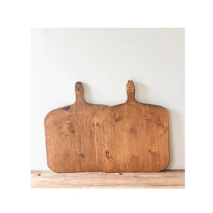 Heavy duty wooden chopping block solid board for kitchen prep cutting vegetables meat bread everyday cooking tasks home use - Product Image 1