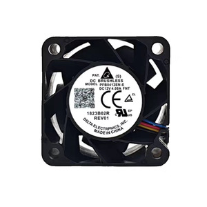 เดลต้า PFB0412EN-E 40 มม. 12V 4.00A DC พัดลมไร้แปรงถ่าน ตลับลูกปืนคู่ เซิร์ฟเวอร์ระบายความร้อน - Product Image 1