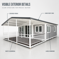 Alibaba-online-shopping Tiny Homes Ready Ship Modular Double-Wing Folding Craftsman Thickened Container House Portable Toilet