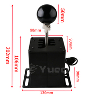 Levier de vitesses USB H pour simulation de course Logitech G27 G29 G25 G920 Thrustmaster T300RS/GT compatible pommeau de vitesse de voiture