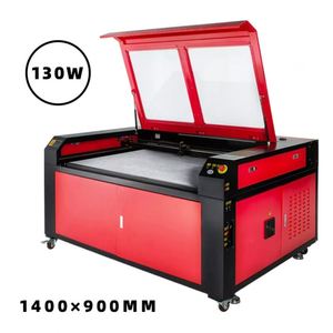 Machine de gravure laser CO2 Vevor-1490 130W avec système de refroidissement par eau Port USB prend en charge DXF/DST/PLT pour les hôtels de détail - Product Image 5