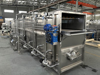 Machine de pasteurisation en tunnel pour bière, jus, soda, vin, 1000 BPH