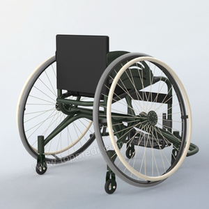 Xe Lăn Bóng Rổ Thể Thao Thủ Công Nhẹ Gấp Gọn Bằng Nhôm Cho Người Khuyết Tật Trẻ Hơn - Product Image 4