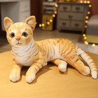 Simulation Mignon Jouet En Peluche Chat Paresseux Réaliste Chat Réaliste Jouet En Peluche Chat Animal En Peluche