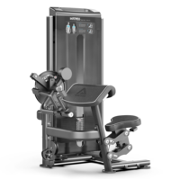 Machine à curls biceps et extensions triceps à charge par poulie, équipement de musculation des bras à double fonction pour salle de sport commerciale