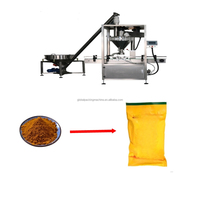 Machine de remplissage automatique multifonctionnelle gravimétrique pour poudres (riz, piment, café, cacao, épices) en petites bouteilles de bureau