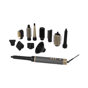 Alisador y secador de pelo profesional todo en uno de 1500W con boquilla concentradora para resultados de salón - Product Image 1