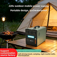 Offre Spéciale : Centrale Électrique Portable 2kWh 130Ah avec Contrôleur Solaire MPPT, Station d'Énergie Solaire LiFePO4 pour la Pêche