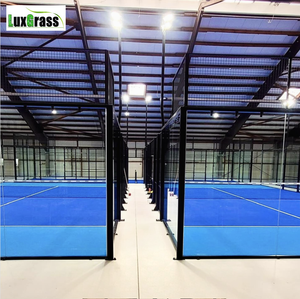 Vente directe d'usine <span class=keywords><strong>de</strong></span> terrains <span class=keywords><strong>de</strong></span> <span class=keywords><strong>padel</strong></span> panoramiques intérieurs haute performance LUXGrass avec finition <span class=keywords><strong>de</strong></span> peinture en poudre galvanisée <span class=keywords><strong>à</strong></span> chaud - Product Image 1