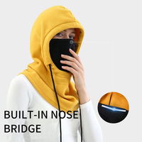 Cagoule polaire chaude pour homme, masque et bonnet d'hiver pour activités extérieures