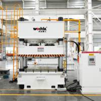 Presse hydraulique à quatre colonnes de 630 tonnes avec contrôle PLC, haute efficacité, composants essentiels pour roulements et moteurs