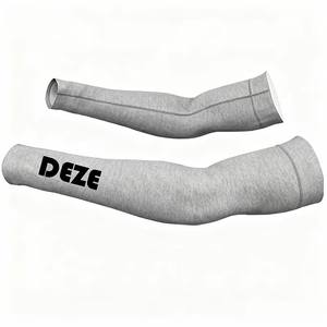 Manchons de cyclisme multicolores DEZE, haute élasticité, protection solaire, séchage rapide, logo personnalisable, pour sports de plein air et vélo - Product Image 3