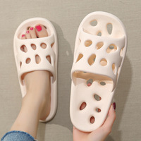 Pantoufles de maison pour hommes et femmes Chaussures de bain d'intérieur douces et confortables pour la douche