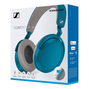 Audífonos Inalámbricos Momentum 4 Color Verde Azulado, Cancelación Activa de Ruido, Controladores Dinámicos, Sonido de Alta Fidelidad, 20 Horas de Reproducción, Bluetooth 5.2 - Product Image 2