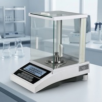 Balance analytique LCD Puchun 0,001g, capacité 120g, capteur électromagnétique de laboratoire automatique, électronique, OEM ODM, origine Chine