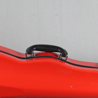 Étui de violon KYLIESMAN KV500H, matériau PC de haute qualité, style enfant, 1/2, 1/4 Étui de violon professionnel Étui rouge