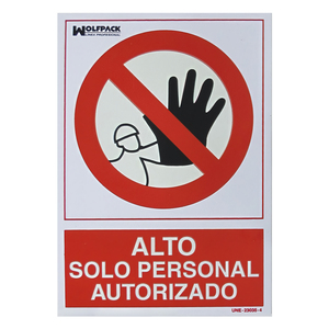 Cartello: Accesso Proibito Solo Personale Autorizzato 21x 30 (H) cm. - Product Image 2