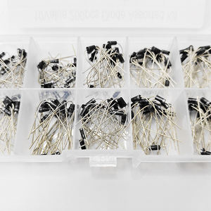 200 pièces ensemble de 10 tailles Kit de diodes de redressement <span class=keywords><strong>1N4001</strong></span> à <span class=keywords><strong>1N4007</strong></span> et 1N5817 à 1N5819 modèle StartK_50 autres applications - Product Image 6
