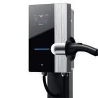 Nouvelle station de charge AC lancée 7KW 32A 22KW EV chargeur avec Wi-Fi 4G Bluetooth équilibrage de charge programmé