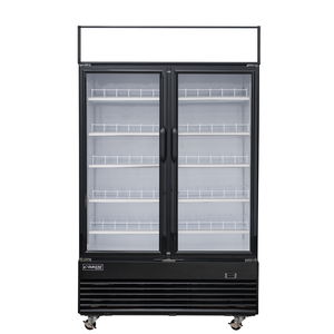 Réfrigérateur professionnel à Double porte <span class=keywords><strong>en</strong></span> verre, réfrigérateur vertical pour boissons - Product Image 6