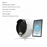 20026 Wood Skin Analyzer Machine Facial Diagnostic Instrument Facial Moisture Test Facial Analysis 3d Skin Analysis Machine