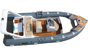 Gommone a Chiglia Rigida in PVC Orca Qingdao Haohai con Pontone, Console Centrale e Motore Jet per il Divertimento - Product Image 5