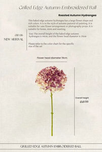 Hot Selling <b>Luxury</b> <b>Silk</b> Artificial <b>Flower</b> Hydrangea Bouquet for Wedding <b>Arrangement</b> - Product Image 3