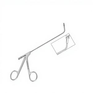 Pince à biopsie manuelle GIRAFFE, 70° angulaire, coupe de 3 mm, action verticale, 5 pinces de précision en acier inoxydable, certifiées CE - Product Image 1