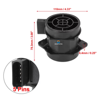 Sensor de Flujo de Aire Personalizado al por Mayor 28164-25000 28164-23700 5WK96431 para Automóviles