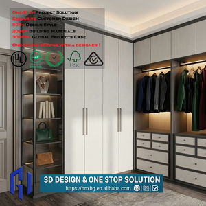 Armoire <span class=keywords><strong>de</strong></span> rangement pleine hauteur HG, gain <span class=keywords><strong>de</strong></span> place, combinaison <span class=keywords><strong>de</strong></span> placards sur mesure non standard avec portes <span class=keywords><strong>de</strong></span> garde-robe en verre <span class=keywords><strong>de</strong></span> luxe - Product Image 1