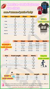 2025 नई शैली सर्वश्रेष्ठ अमेरिकी फुटबॉल जर्सी - Product Image 2