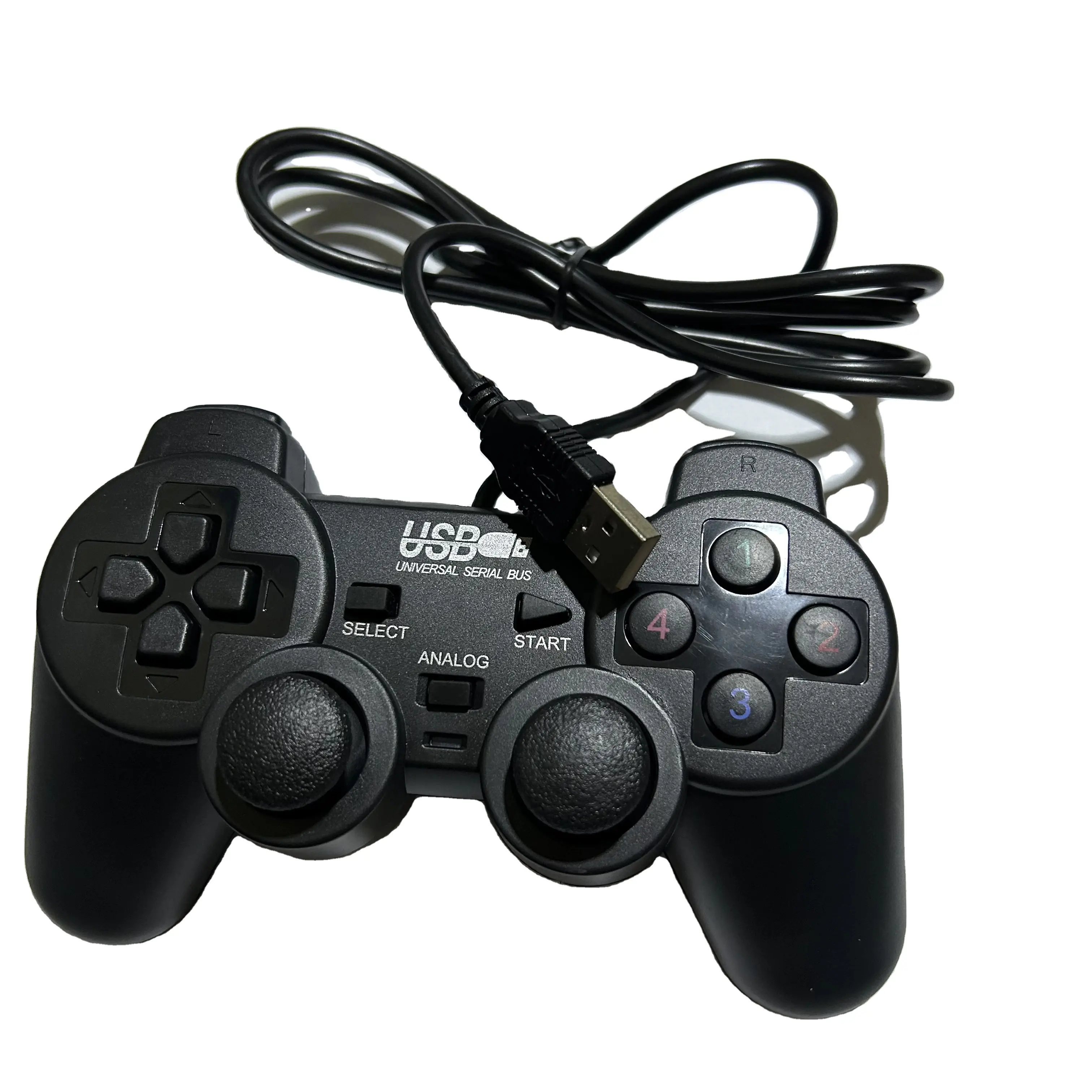 Factory direct USB Wired PC Game Controller Gamepad Double Vibration Joystick Game Pad Joypad Control for PC Computer Laptop