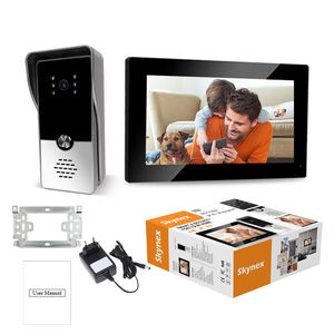 Citofono portero ระบบอินเตอร์คอม villavideo, โทรศัพท์ติดประตูขนาด7นิ้วระบบอินเตอร์คอมวิดีโอ - Product Image 1
