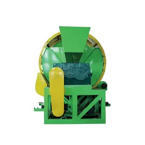 Hot bán lốp Shredder máy móc chất thải lốp nhà máy tái chế với máy nghiền dây chuyền sản xuất được sử dụng và chi phí-hiệu quả