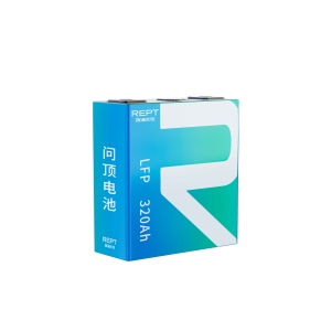 Batería de fosfato de hierro y litio prismática REPT LifeO4 de 320 Ah, 8000 ciclos, alta capacidad, 3.2 V, carga rápida, certificación CE/RoHS - Product Image 1