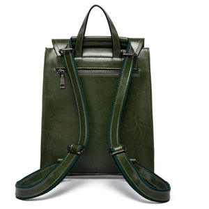 AndoBag Nuevas Mochilas para Mujer de Cuero Vacuno Genuino, Bolso de Hombro de Gran Capacidad, Bolso de Mano de Cuero Encerado Vintage a la Moda - Product Image 5