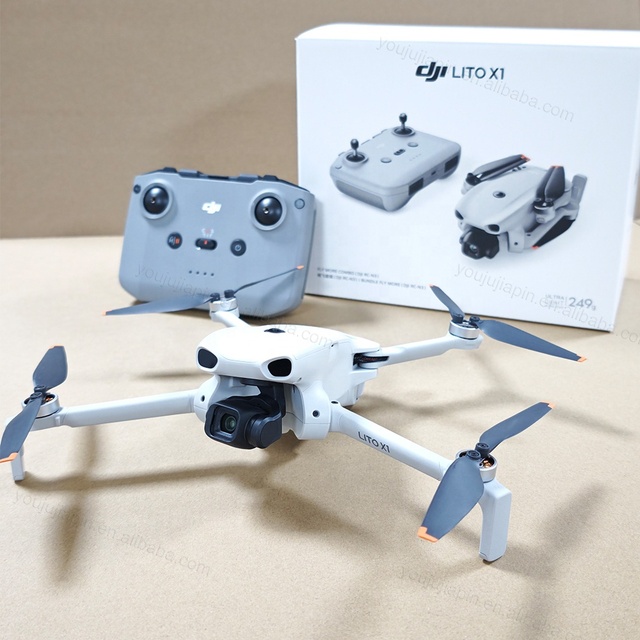 2026 DJI Lito X1 Fly More Combo | Pro Drone with 3 Batteries 8K HDR Video 15KM Range Original DJI Global Version in Stock